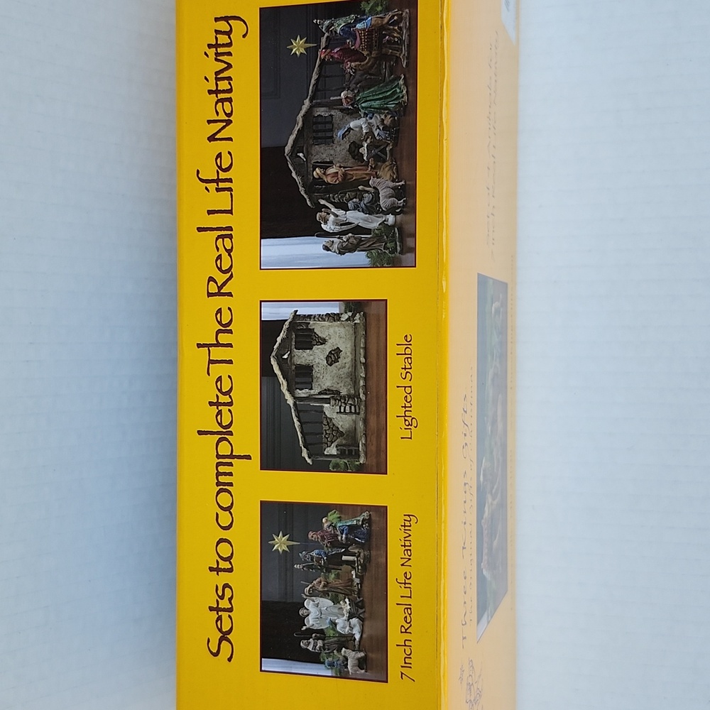 NIB THREE KINGS GIFTS SET OF 4 ANIMALS FOR THE 7" REAL LIFE NATIVITY - Picture 10 of 14
